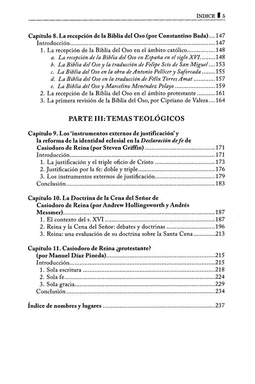 Casiodoro De Reina: Su vida, Biblia y Teología - Tapa Blanda - Andrés Messmer - Imagen 5