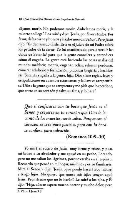 Una Revelación Divina De Los Engaños De Satanás - Tapa Blanda - Mary K. Baxter - Imagen 8