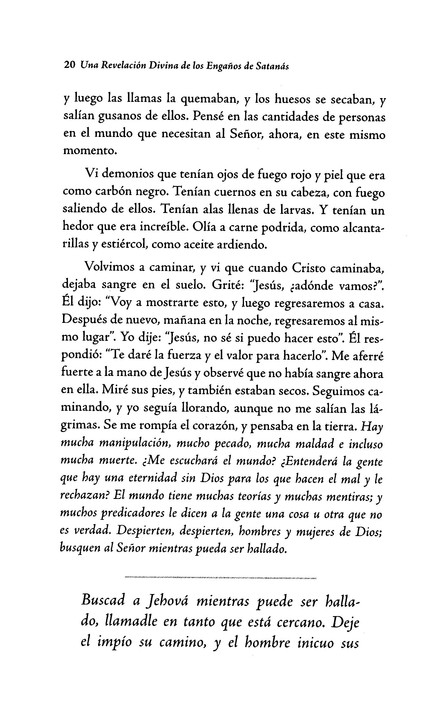 Una Revelación Divina De Los Engaños De Satanás - Tapa Blanda - Mary K. Baxter - Imagen 10