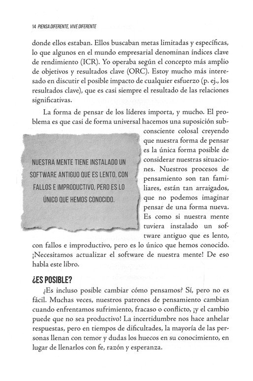 Piensa Diferente, Vive Diferente - Tapa Blanda - Samuel R. Chand - Imagen 8