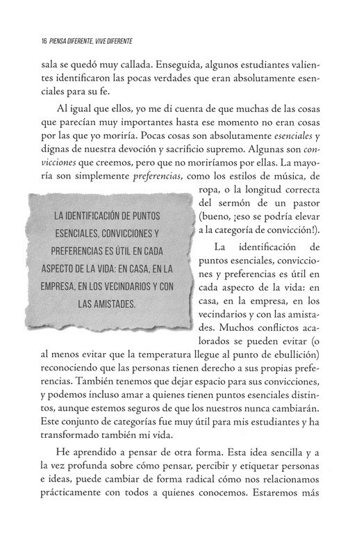 Piensa Diferente, Vive Diferente - Tapa Blanda - Samuel R. Chand - Imagen 10