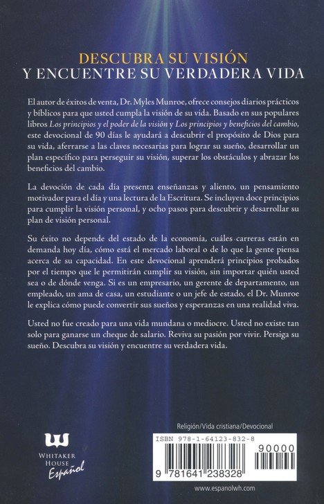Visión Con Propósito Y Poder - Devocional - Tapa Blanda - Myles Munroe - Imagen 13