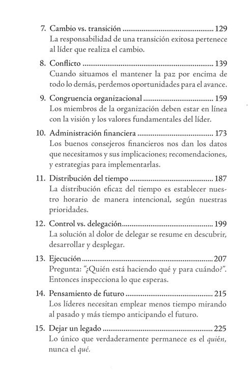Liderazgo Práctico - Tapa Dura - Samuel R. Chand - Imagen 4
