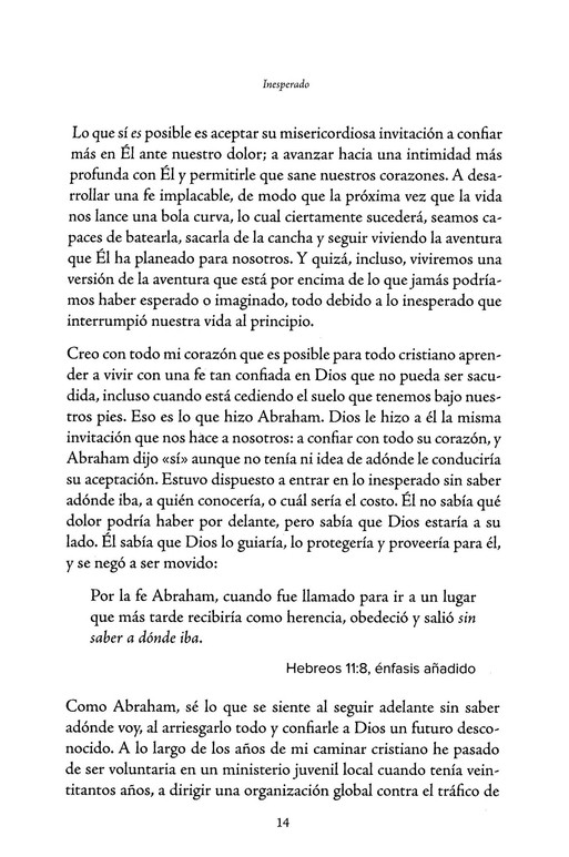 Inesperado - Tapa Blanda - Christine Caine - Imagen 7