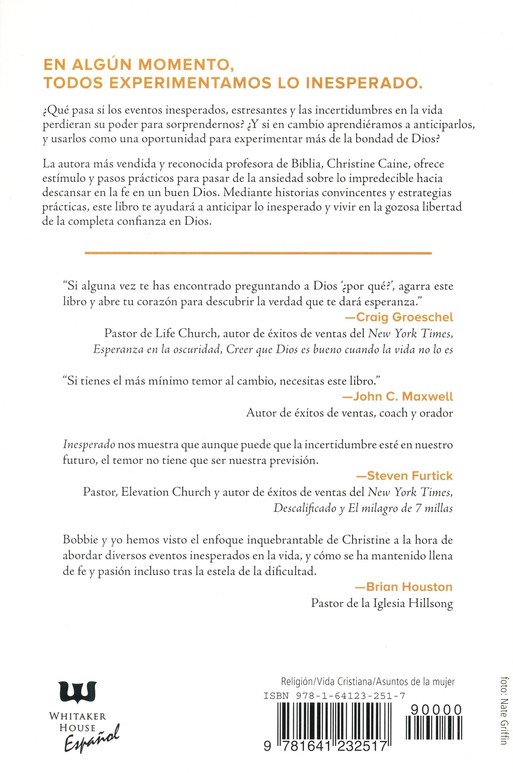 Inesperado - Tapa Blanda - Christine Caine - Imagen 10