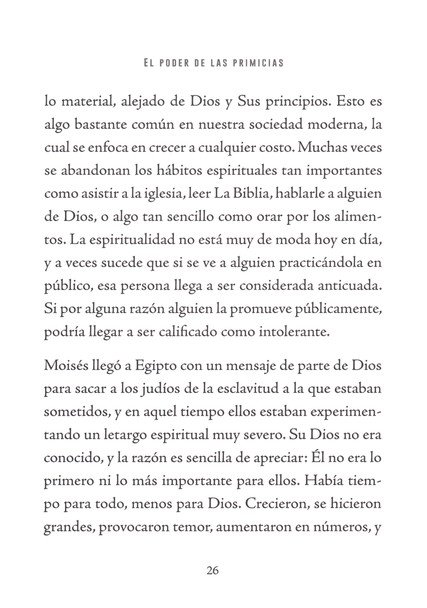 El Poder De Las Primicias - Tapa Blanda - Yader E. Simpson - Imagen 9