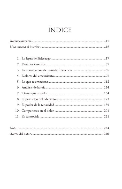 El Dolor Del Liderazgo - Tapa Blanda - Samuel R. Chand - Imagen 3