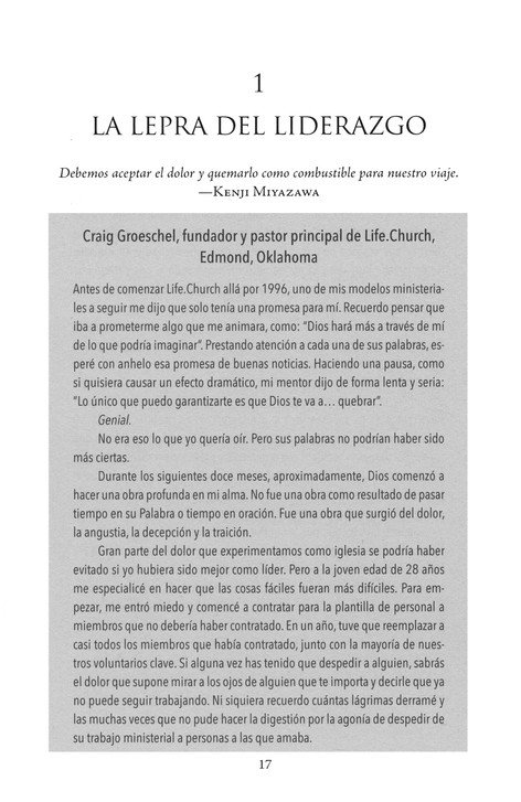 El Dolor Del Liderazgo - Tapa Blanda - Samuel R. Chand - Imagen 4