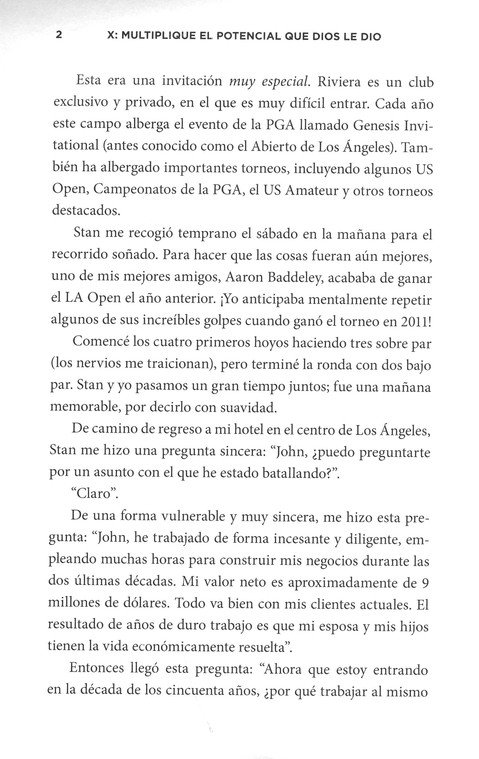 X: Multiplique El Potencial Que Dios Le Dio - Tapa Blanda - John Bevere - Imagen 5