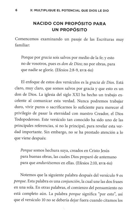 X: Multiplique El Potencial Que Dios Le Dio - Tapa Blanda - John Bevere - Imagen 9