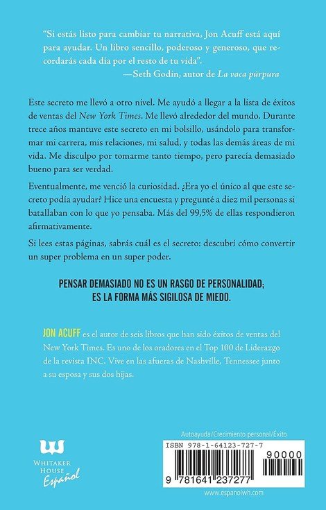 Piensa Mejor Sin Pensar Demasiado - Tapa Blanda - Jon Acuff - Imagen 10
