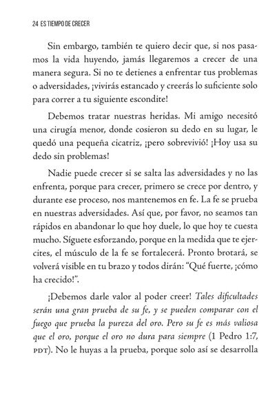 Es Tiempo De Crecer - Tapa Blanda - Carlos Villacrés - Imagen 7