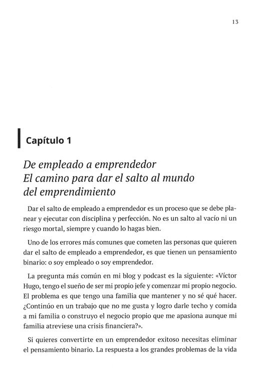 Emprendedor - Tapa Blanda - Victor Hugo Manzanilla - Imagen 5