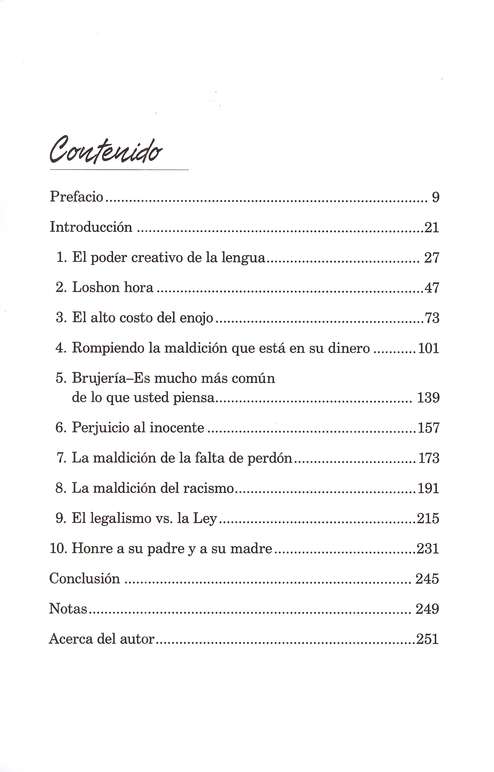 10 Maldiciones Que Bloquean La Bendición - Tapa Blanda - Larry Huch - Imagen 3