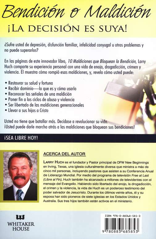 10 Maldiciones Que Bloquean La Bendición - Tapa Blanda - Larry Huch - Imagen 8