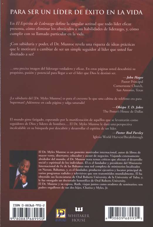 El Espíritu De Liderazgo - Tapa Blanda - Myles Munroe - Imagen 11