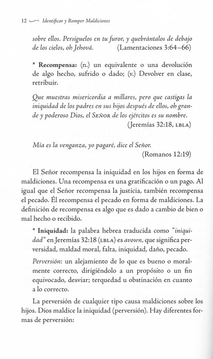 Identificar Y Romper Maldiciones - Tapa Blanda - John Eckhardt - Imagen 5