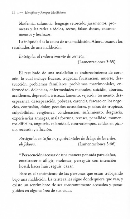 Identificar Y Romper Maldiciones - Tapa Blanda - John Eckhardt - Imagen 7