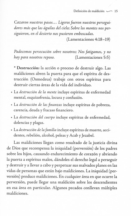 Identificar Y Romper Maldiciones - Tapa Blanda - John Eckhardt - Imagen 8
