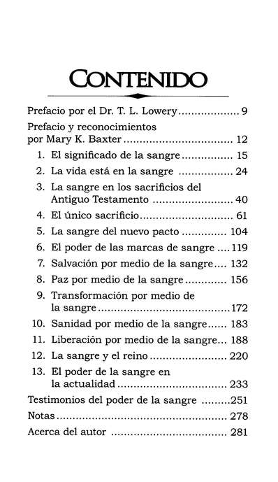 El Poder De La Sangre - Tapa Blanda - Mary K. Baxter - Imagen 3