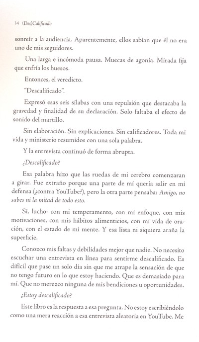 (Des)Calificado - Tapa Blanda - Steven Furtick - Imagen 5