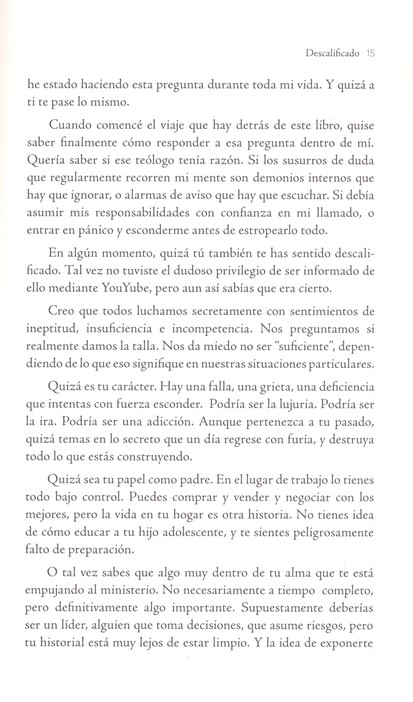 (Des)Calificado - Tapa Blanda - Steven Furtick - Imagen 6