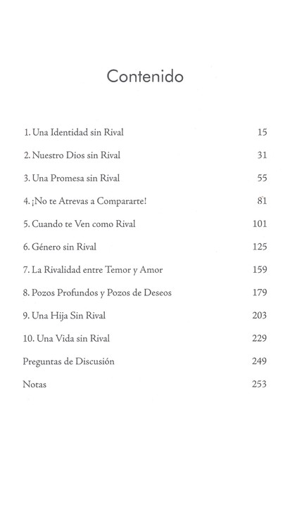 Sin Rival - Tapa Blanda - Lisa Bevere - Imagen 3