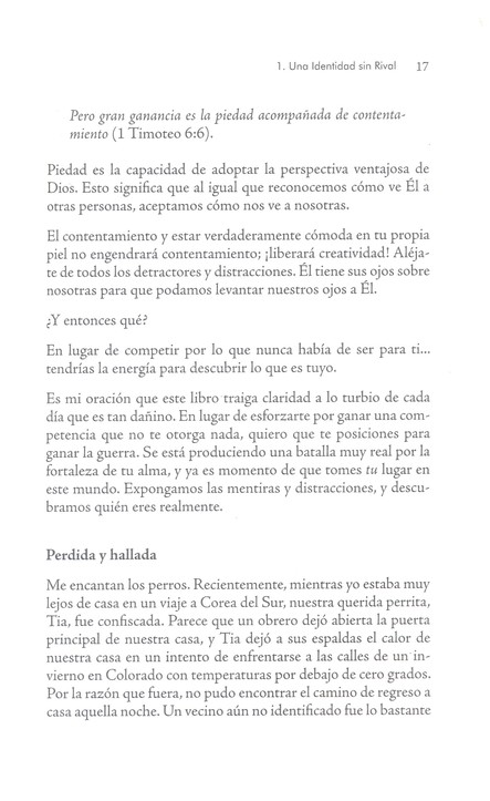 Sin Rival - Tapa Blanda - Lisa Bevere - Imagen 6