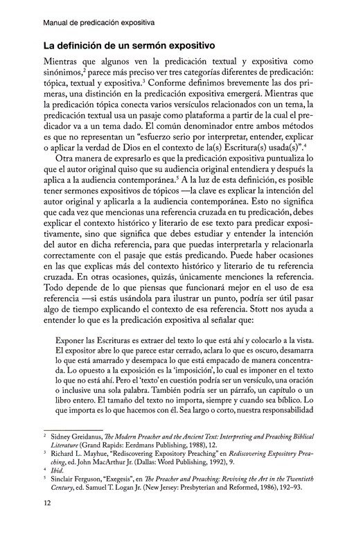 Manual de Predicación Expositiva - Tapa Blanda - Luis Miguel Contreras - Imagen 7