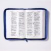 Biblia Reina Valera 1960, Tierra Santa, Ultrafina Letra Grande, Imitación Piel Azul, Con Cierre - Imagen 7