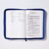 Biblia Reina Valera 1960, Tierra Santa, Ultrafina Letra Grande, Imitación Piel Azul, Con Cierre - Imagen 8
