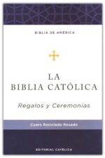 Alternative view of Biblia Católica, Regalos y Ceremonias, Color Rosa,  Imitación Piel Cuero Reciclado