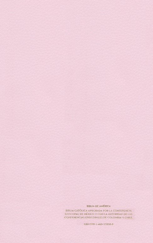 Biblia Católica, Regalos y Ceremonias, Color Rosa, Imitación Piel Cuero Reciclado - Imagen 10