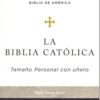 Biblia Católica Tamaño Personal, Tapa Dura, Azul Con Índice
