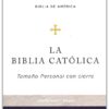 Biblia Católica, Tamaño Personal, Imitación Piel, Negra, Con Cierre - Imagen 2