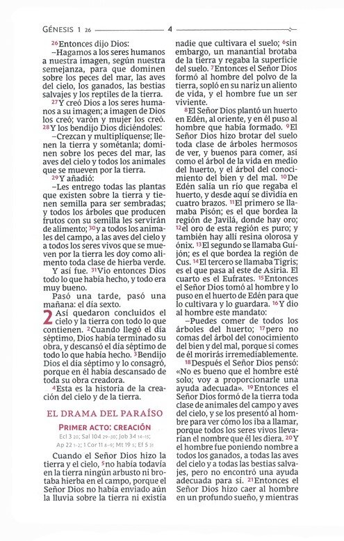 Biblia Católica, Tamaño Personal, Imitación Piel, Negra, Con Cierre - Imagen 5