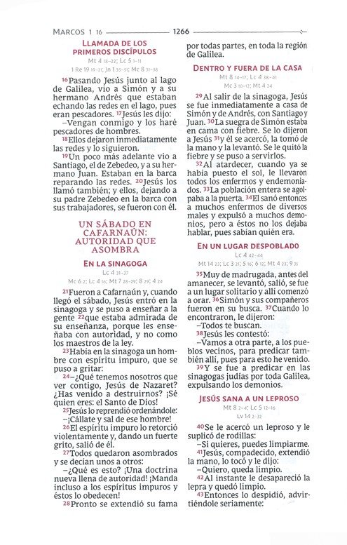 Biblia Católica, Tamaño Personal, Imitación Piel, Negra, Con Cierre - Imagen 8