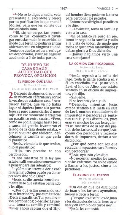 Biblia Católica Precious Moments, Tamaño Manual, Imitación Piel, Azul Celeste - Imagen 9