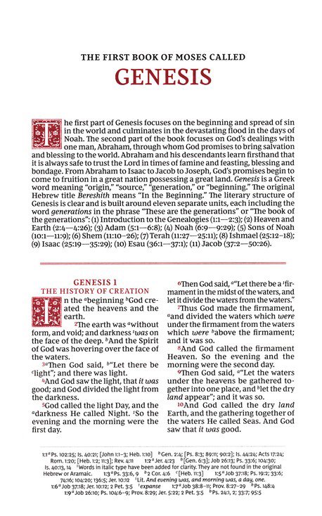 NKJV, Personal Size Reference Bible, Sovereign Collection, Red Letter Edition, Comfort Print: Holy Bible, New King James Version - Imagen 4