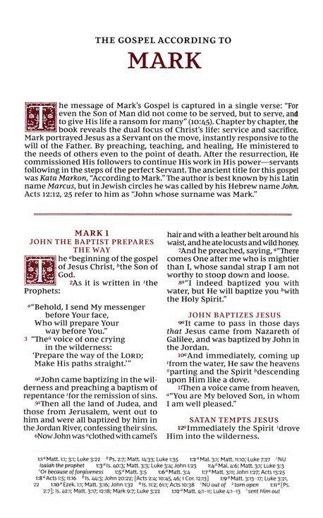 NKJV, Personal Size Reference Bible, Sovereign Collection, Red Letter Edition, Comfort Print: Holy Bible, New King James Version - Imagen 7