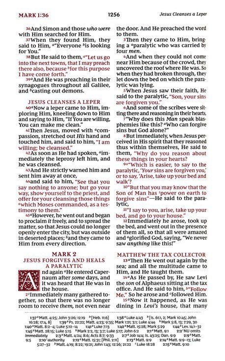 NKJV, Personal Size Reference Bible, Sovereign Collection, Red Letter Edition, Comfort Print: Holy Bible, New King James Version - Imagen 9