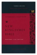 Alternative view of NKJV, Personal Size Reference Bible, Sovereign Collection, Leathersoft, Black, Red Letter, Thumb Indexed, Comfort Print : Holy Bible, New King James