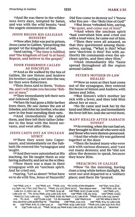 NKJV, Personal Size Reference Bible, Sovereign Collection, Leathersoft, Brown, Red Letter, Comfort Print : Holy Bible, New King James Version - Imagen 8