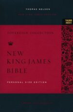 Alternative view of NKJV, Personal Size Reference Bible, Sovereign Collection, Leathersoft, Brown, Red Letter, Thumb Indexed, Comfort Print : Holy Bible, New King James