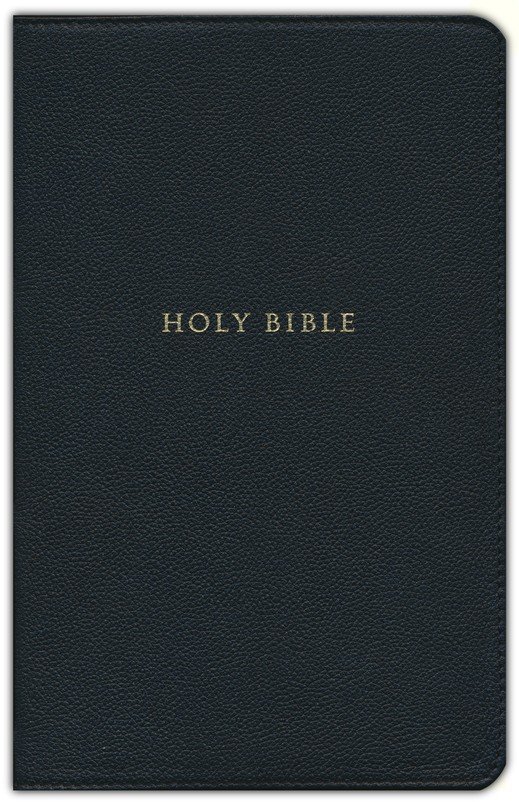 NKJV, Personal Size Reference Bible, Sovereign Collection, Genuine Leather, Black, Red Letter, Comfort Print: Holy Bible, New King James Version - Imagen 3