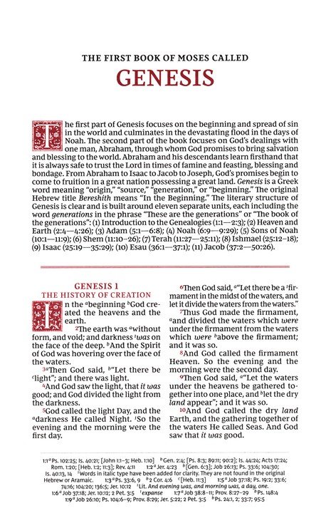 NKJV, Personal Size Reference Bible, Sovereign Collection, Genuine Leather, Black, Red Letter, Comfort Print: Holy Bible, New King James Version - Imagen 4