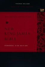 Alternative view of NKJV, Personal Size Reference Bible, Sovereign Collection, Genuine Leather, Black, Red Letter, Thumb Indexed, Comfort Print: Holy Bible, New King James Version
