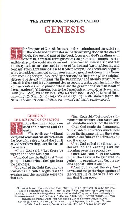 NKJV, Personal Size Reference Bible, Sovereign Collection, Genuine Leather, Black, Red Letter, Thumb Indexed, Comfort Print: Holy Bible, New King James Version - Imagen 4