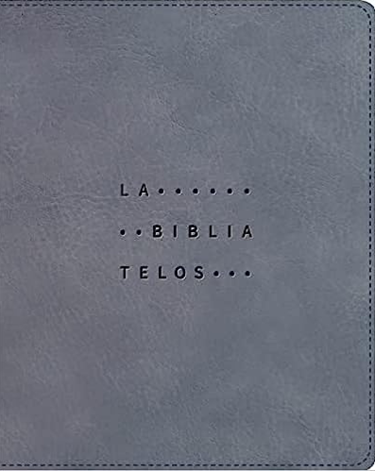 NVI, La Biblia Telos Para Jóvenes, Texto Revisado 2022, Imitación Piel Gris, Comfort Print