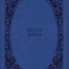 Biblia Reina Valera 1960, Tierra Santa, Ultrafina Letra Grande, Imitación Piel Azul, Con Cierre - Imagen 2
